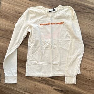 Vintage American Eagle Outfitters White Long Sleeve Tee
